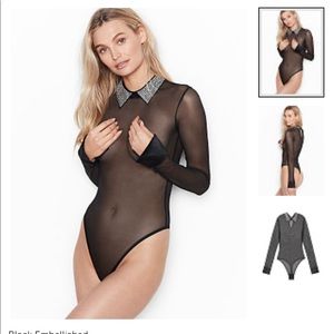 Victoria Secret sheer bodysuite